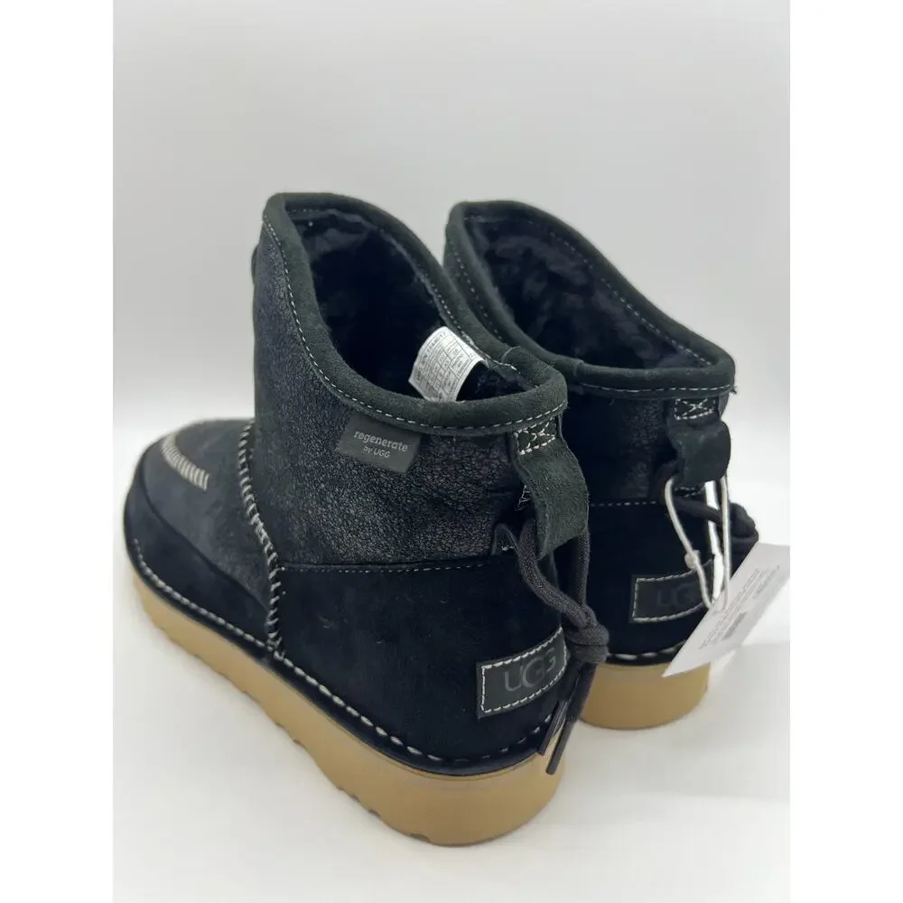 UGG Campfire Crafted Regenerate Boot Black 1144017-BLK Size M10/W11